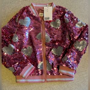 Girls sequin jacket
